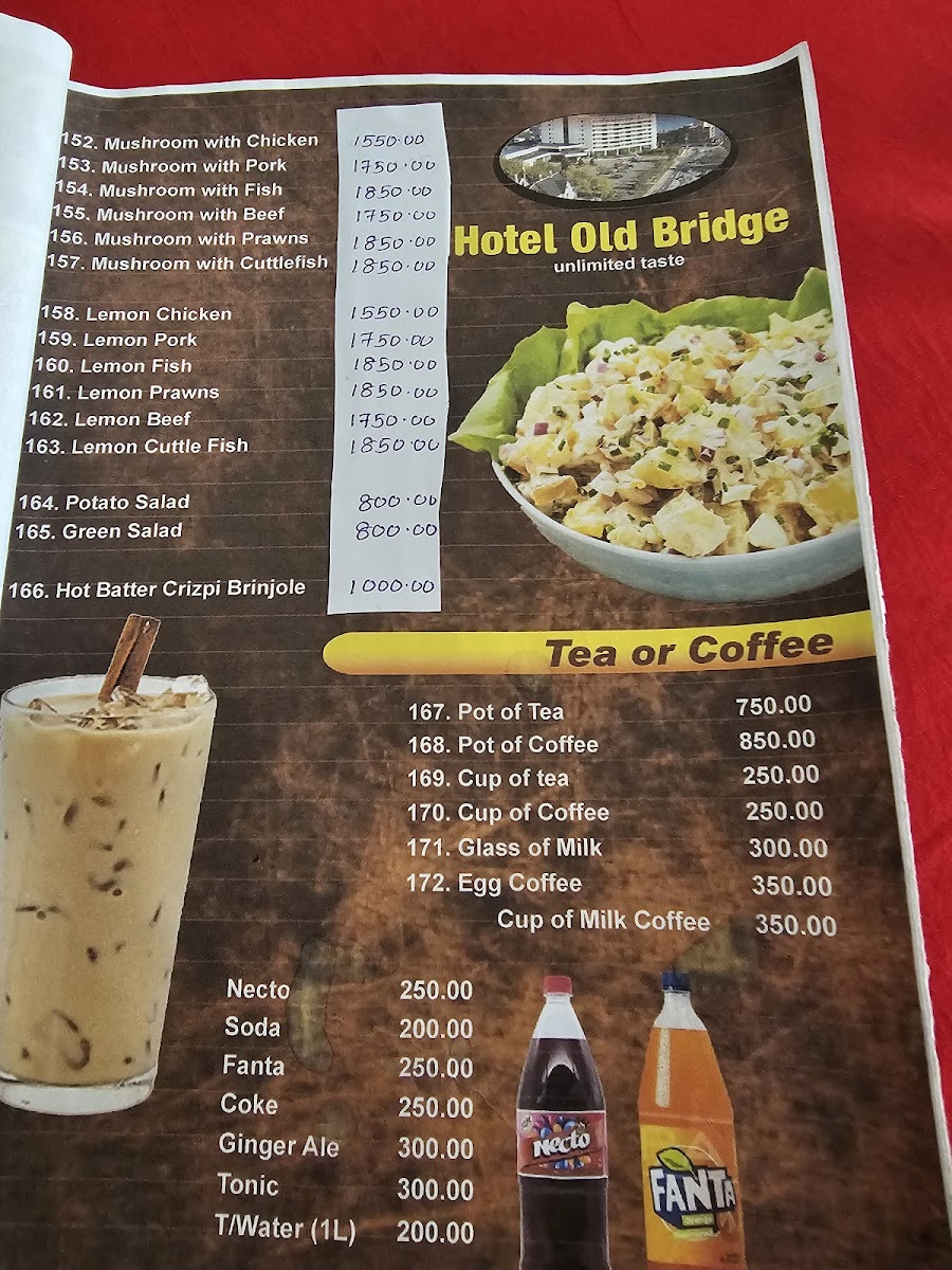 Menu Old Bridge Restaurant And Bar-2
