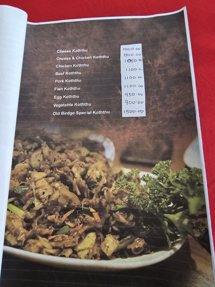 Menu Old Bridge Restaurant And Bar-9